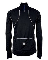 schwarze Windjacke von Santini