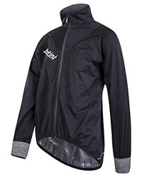 schwarze Windjacke von Santini