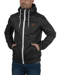 schwarze Windjacke von Solid