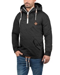 schwarze Windjacke von Solid