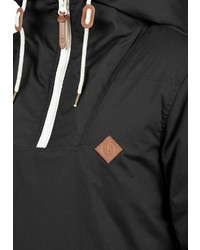 schwarze Windjacke von Solid