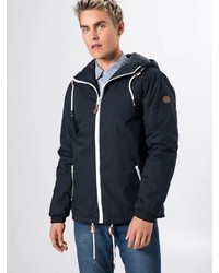 schwarze Windjacke von Solid