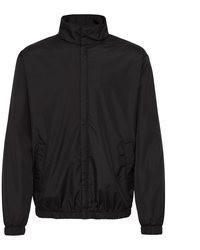 schwarze Windjacke von Solid