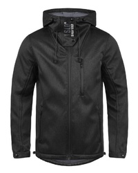 schwarze Windjacke von Solid