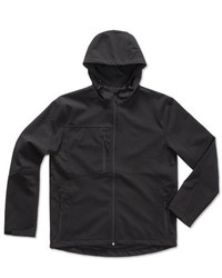 schwarze Windjacke von Stedman