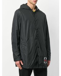 schwarze Windjacke von McQ Alexander McQueen