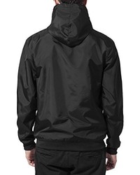 schwarze Windjacke von Urban Classics