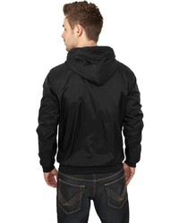 schwarze Windjacke von Urban Classics