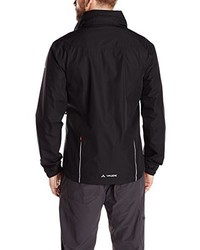 schwarze Windjacke von VAUDE