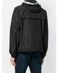 schwarze Windjacke von Moncler