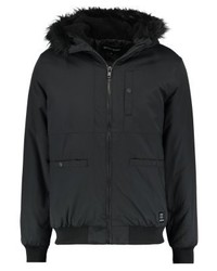 schwarze Windjacke von YOURTURN