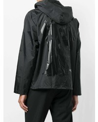 schwarze Windjacke von The Beatles X Comme Des Garçons