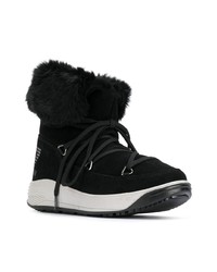 schwarze Winterschuhe von Ea7 Emporio Armani