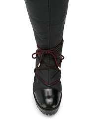 schwarze Winterschuhe von Emporio Armani