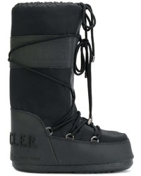 schwarze Winterschuhe von Moncler