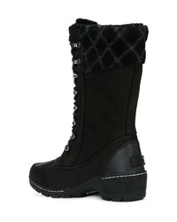 schwarze Winterschuhe von Sorel