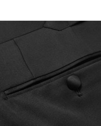 schwarze Wollanzughose von Tom Ford