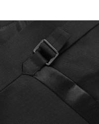 schwarze Wollanzughose von Tom Ford