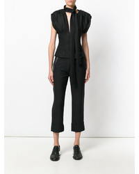 schwarze Wollbluse von Jacquemus