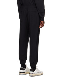 schwarze Wollcargohose von Solid Homme