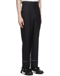 schwarze Wollchinohose von Ader Error