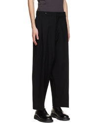 schwarze Wollchinohose von Y's