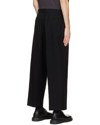 schwarze Wollchinohose von Y's