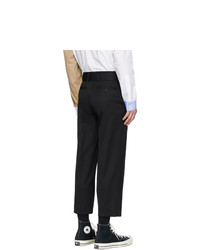 schwarze Wollchinohose von JW Anderson