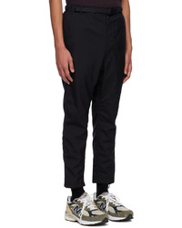 schwarze Wollchinohose von Comme des Garcons Homme