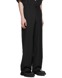 schwarze Wollchinohose von Hope