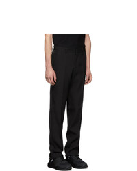 schwarze Wollchinohose von Burberry