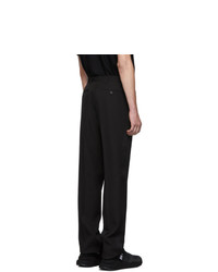 schwarze Wollchinohose von Burberry