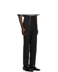 schwarze Wollchinohose von Gmbh