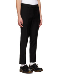 schwarze Wollchinohose von Undercover