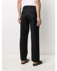 schwarze Wollchinohose von Maharishi