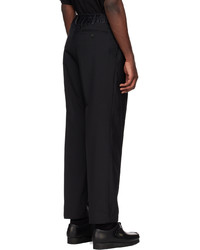 schwarze Wollchinohose von Sacai