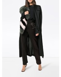 schwarze Wollenge hose von Haider Ackermann