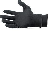 schwarze Wollhandschuhe von Halvarssons