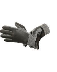 schwarze Wollhandschuhe von PEARLWOOD