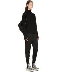 schwarze Wollhose von Stella McCartney