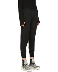 schwarze Wollhose von Stella McCartney