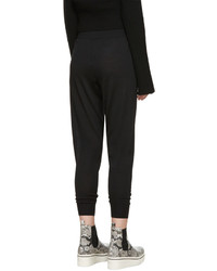 schwarze Wollhose von Stella McCartney