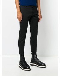 schwarze Wollhose von DSQUARED2