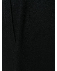 schwarze Wollhose von Jil Sander