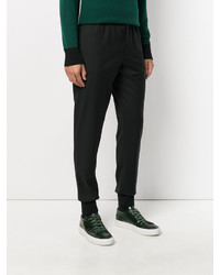 schwarze Wollhose von Paul Smith