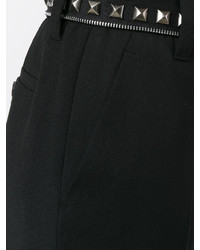 schwarze Wollhose von Marc Jacobs