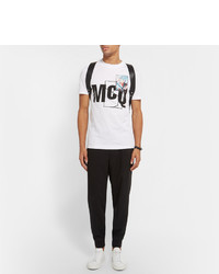 schwarze Wolljogginghose von McQ