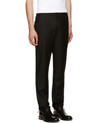 schwarze Wolljogginghose von Acne Studios