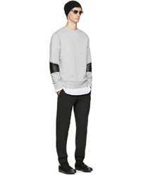 schwarze Wolljogginghose von Tim Coppens