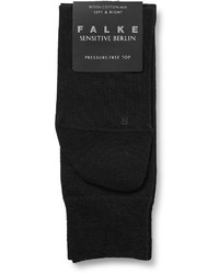 schwarze Wollsocken von Falke